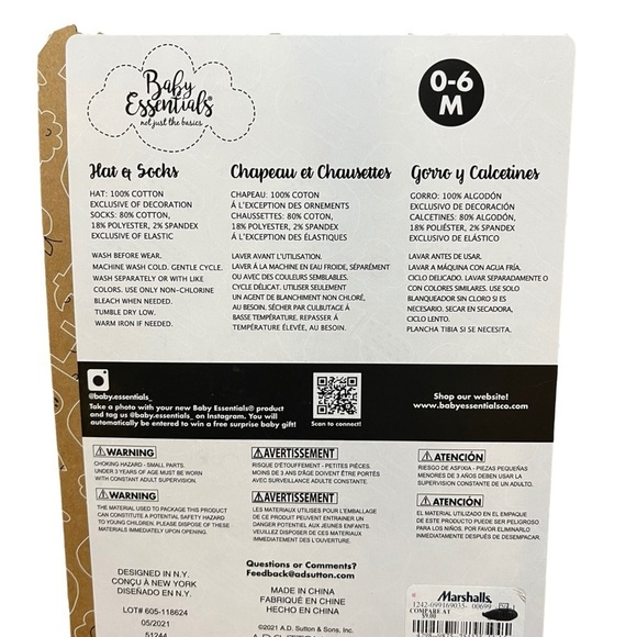 Baby’s 1st Halloween Hat and Socks NWT - Picture 2 of 2